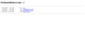 Ticimaxdemo.com thumbnail