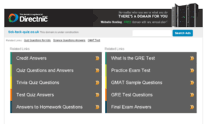 Tick-tack-quiz.co.uk thumbnail