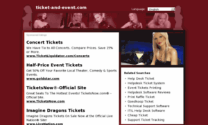Ticket-and-event.com thumbnail