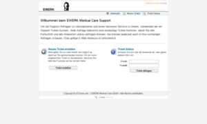 Ticket.med-support.de thumbnail