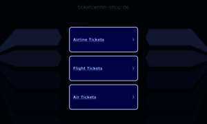 Ticketcenter-shop.de thumbnail