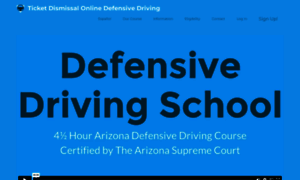 Ticketdismissalonlinedefensivedriving.com thumbnail