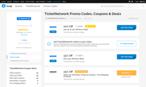 Ticketnetwork.bluepromocode.com thumbnail