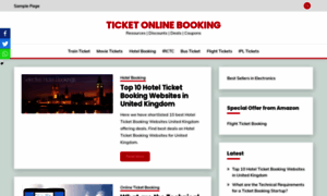 Ticketonlinebooking.com thumbnail