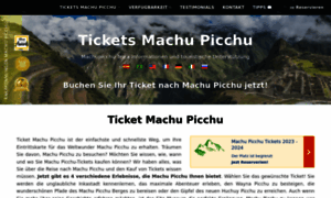 Tickets-machupicchu.com thumbnail