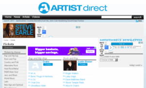 Tickets.artistdirect.com thumbnail