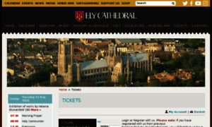 Tickets.elycathedral.org thumbnail