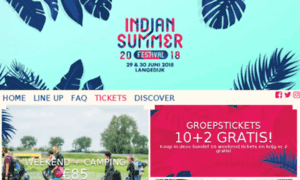 Tickets.indiansummerfestival.nl thumbnail