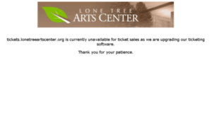 Tickets.lonetreeartscenter.org thumbnail