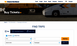 Tickets.ontarionorthland.ca thumbnail