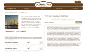 Tickets.pleasurepier.com thumbnail