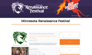 Tickets.renaissancefest.com thumbnail