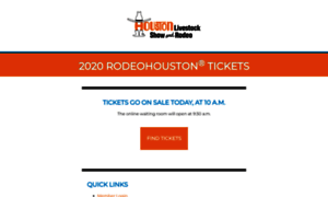 Tickets.rodeohouston.com thumbnail