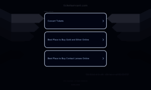 Ticketservant.com thumbnail