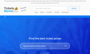 Ticketsmarket.co.uk thumbnail