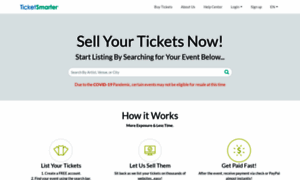 Ticketsmarter.tickettocash.com thumbnail