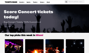 Ticketsmiami.net thumbnail