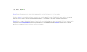 Ticketsolve.queue-it.net thumbnail