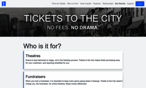 Ticketstothecity.com thumbnail