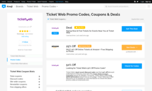 Ticketweb.bluepromocode.com thumbnail