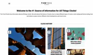 Ticktockclocks.com.au thumbnail