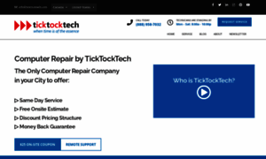 Ticktocktech.com thumbnail