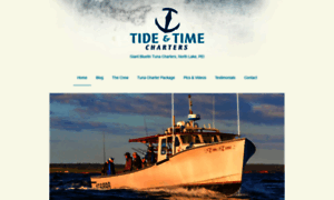 Tideandtimecharters.com thumbnail