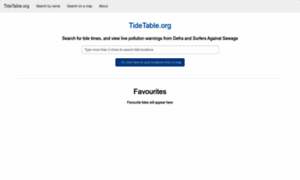 Tidetable.org thumbnail