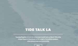 Tidetalkla.splashthat.com thumbnail