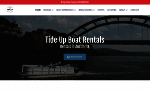 Tideupboatrentals.com thumbnail