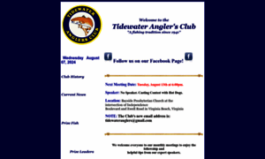 Tidewateranglersclub.org thumbnail