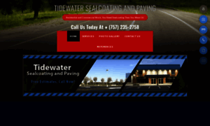 Tidewatersealcoatingandpaving.net thumbnail