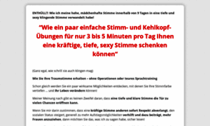 Tieferestimmebekommen.com thumbnail