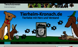 Tierheim-kronach.de thumbnail
