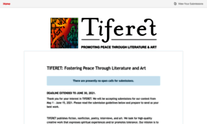 Tiferet.submittable.com thumbnail