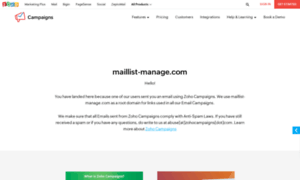 Tiger.maillist-manage.com thumbnail