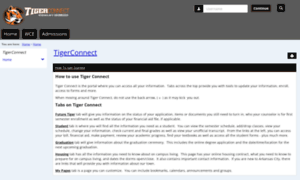 Tigerconnect.cowley.edu thumbnail