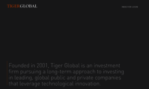 Tigerglobal.com thumbnail