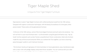 Tigermapleshed.com thumbnail