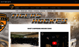 Tigershockey.org thumbnail