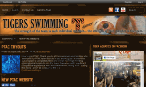 Tigersswimming.aquanite.com thumbnail