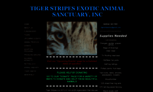 Tigerstripes.org thumbnail