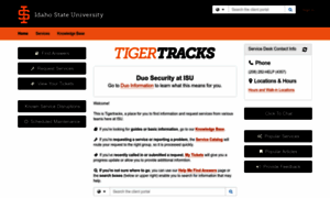 Tigertracks.isu.edu thumbnail