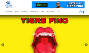 Tigrefinomusic.com thumbnail