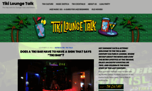 Tikiloungetalk.com thumbnail