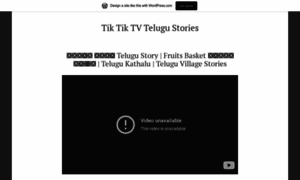 Tiktiktv.wordpress.com thumbnail