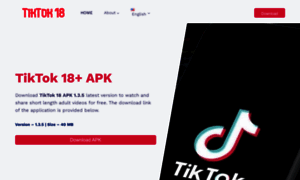 Tiktok18apk.com thumbnail