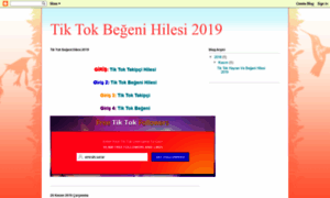 Tiktokbegenihilesi.blogspot.com thumbnail