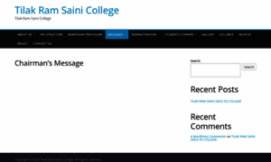 Tilakramsainicollege.com thumbnail