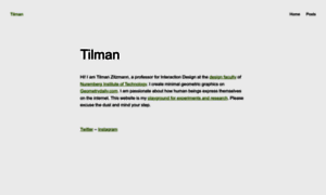 Tilman.me thumbnail